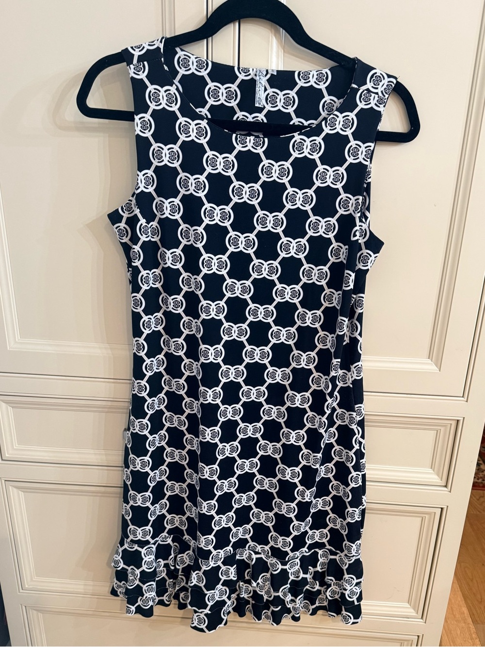 Lulu-B Black and White Dress Size Small